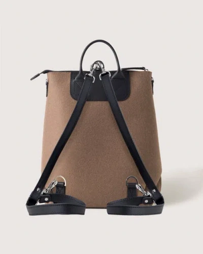 Graf & Lantz Graf Lantz Bedford Merino Wool Backpack In Brown