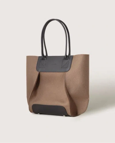 Graf & Lantz Graf Lantz Frankie Merino Wool Midi In Brown