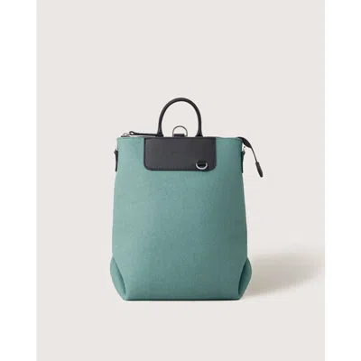 Graf & Lantz Graf Lantz Bedford Merino Wool Midi Backpack In Green