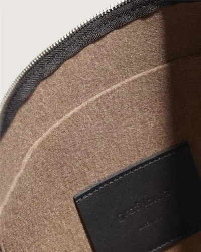 Graf & Lantz Graf Lantz Hana Merino Wool Hobo Bag In Brown