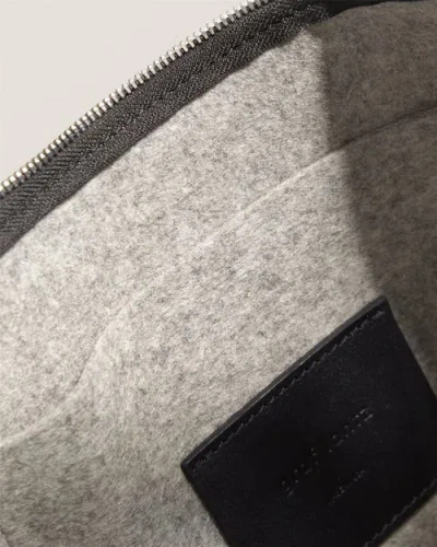 Graf & Lantz Graf Lantz Hana Merino Wool Hobo Bag In Gray