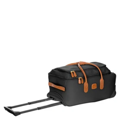 Bric's Life 21 Carry On Rolling Duffel In Black