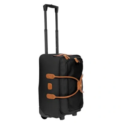 Bric's Life 21 Carry On Rolling Duffel In Black
