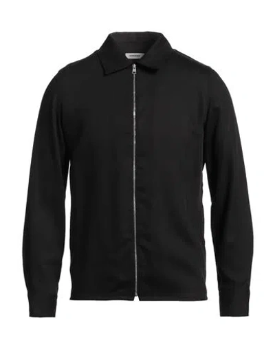 Sandro Cotton Field Jacket In Black