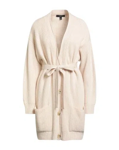 Weekend Max Mara Woman Cardigan Cream Size M Wool, Polyamide, Viscose, Cashmere In White