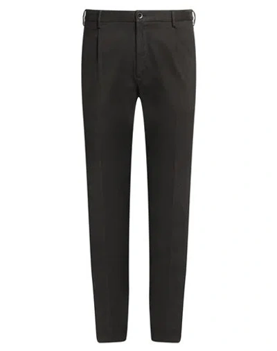 Incotex By Slowear Man Pants Charcoal Size 42 Cotton, Elastane In Gray