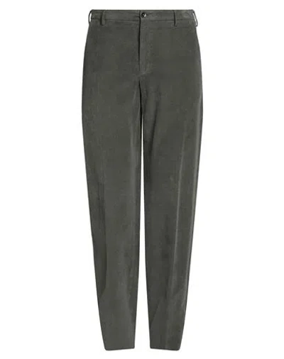 Incotex By Slowear Man Pants Military Green Size 40 Cotton, Elastane In Gray