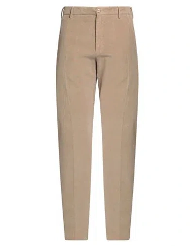 Incotex By Slowear Man Pants Khaki Size 40 Cotton, Elastane In Nude