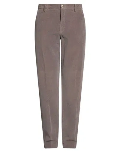 Incotex By Slowear Man Pants Taupe Size 38 Cotton, Elastane In Gray