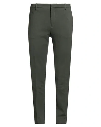 Liu •jo Man Man Pants Military Green Size 30 Cotton, Elastane In Green