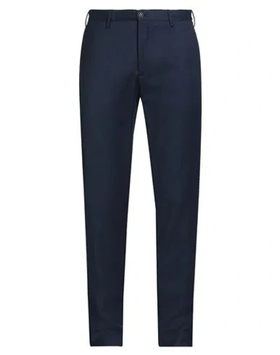 Incotex By Slowear Man Pants Navy Size 38 Virgin Wool In Blue