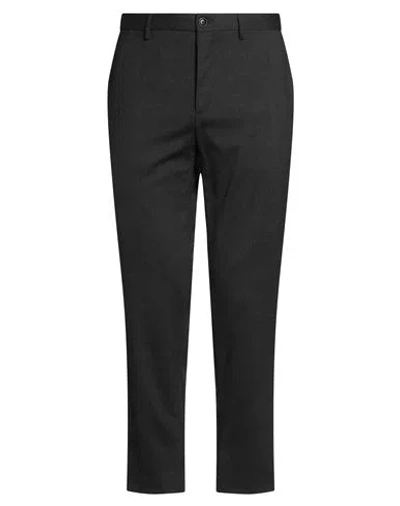 Incotex By Slowear Man Pants Charcoal Size 38 Wool, Polyester, Elastane In Black