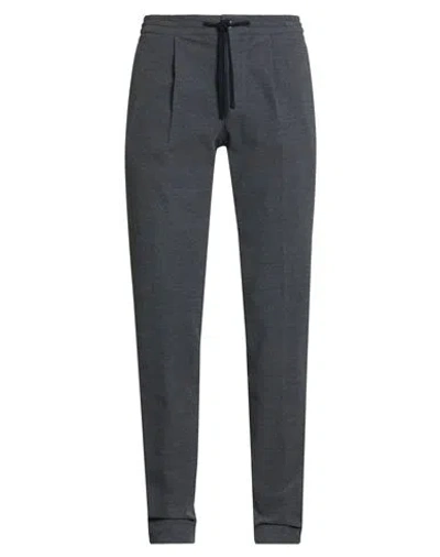 Incotex By Slowear Man Pants Charcoal Size 38 Cotton, Polyester, Viscose, Elastane In Gray