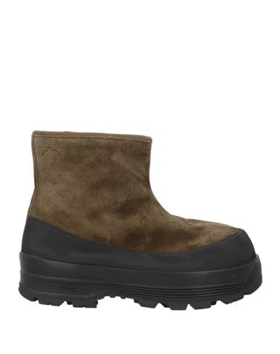 Diemme Woman Ankle Boots Dark Green Size 6 Shearling