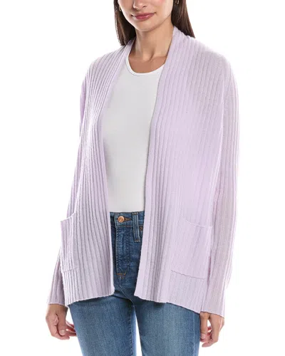 Alashan Cashmere Cozy Rib Raglan Cashmere Duster In White