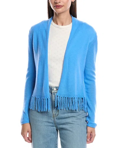 Alashan Cashmere Eleanor Fringe Cashmere Cardigan In Brown