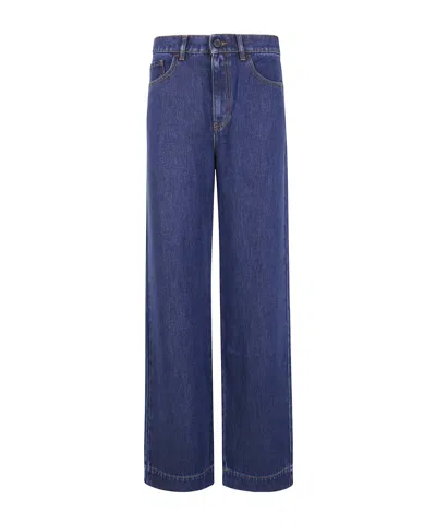 P.a.r.o.s.h Parosh Soft Jeans In Blue