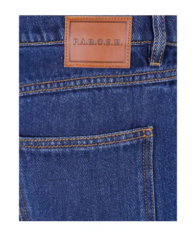 P.a.r.o.s.h Parosh Soft Jeans In Blue