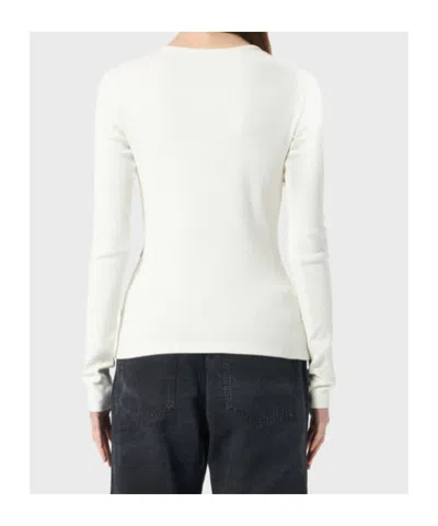 Blumarine Printed Jersey T-shirt In White