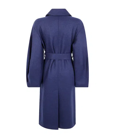 Harris Wharf London Women Puff Sleeves Coat Pressed Wool