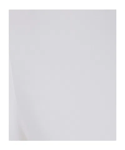 Antonelli Crew-neck Silk T-shirt In Gray