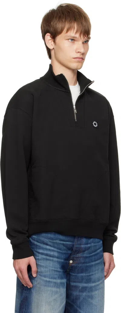 Kenzo Black  Paris 'boke Flower 2.0' Embroidered Sweatshirt In Black