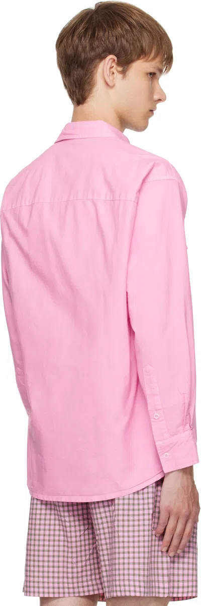 Gimaguas Pink Barrie Ls Shirt In Pink