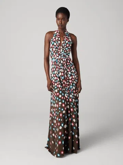 Diane Von Furstenberg Callie Dress In Multi