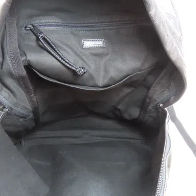 Pre-owned Balenciaga Black Leather Backpack ()