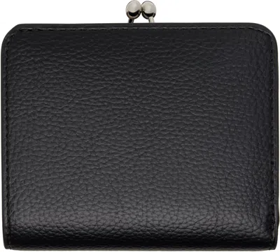 Vivienne Westwood Black Logo Bifold Wallet