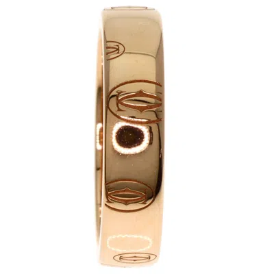 Pre-owned Cartier Happy Birthday Pink Band Ring ()