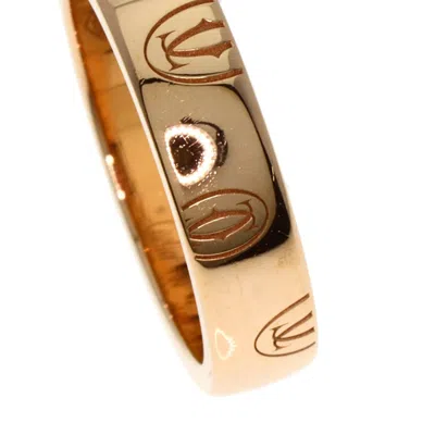 Pre-owned Cartier Happy Birthday Pink Band Ring ()