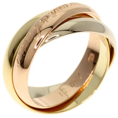 Pre-owned Cartier Pink Gold White Gold Yellow Gold Yellow Gold (18k) Pink Gold (18k) White Gold (18k) Band Rin In Multi