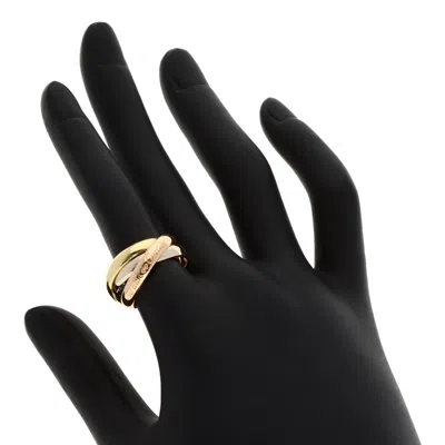 Pre-owned Cartier Pink Gold White Gold Yellow Gold Yellow Gold (18k) Pink Gold (18k) White Gold (18k) Band Rin In Multi