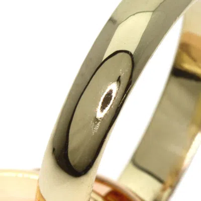 Pre-owned Cartier Trinity Pink White Yellow Band Ring () In Multi