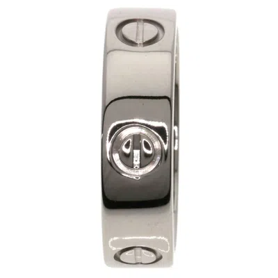 Pre-owned Cartier White Gold White Gold (18k) Band Ring ()