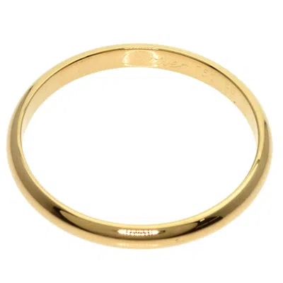 Pre-owned Cartier Yellow Gold Yellow Gold (18k) Band Ring ()