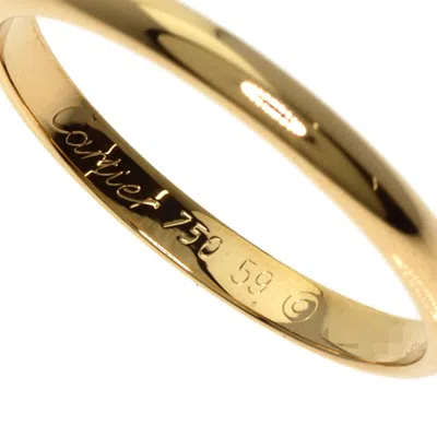 Pre-owned Cartier Yellow Gold Yellow Gold (18k) Band Ring ()