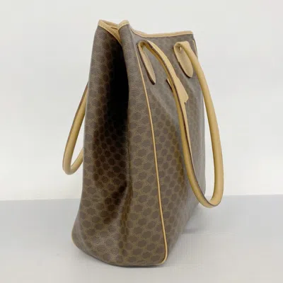 Pre-owned Celine Brown Pvc Tote Bag ()
