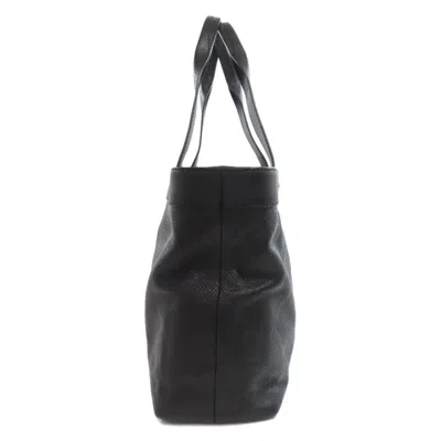 Pre-owned Chanel Black Leather Tote Bag ()