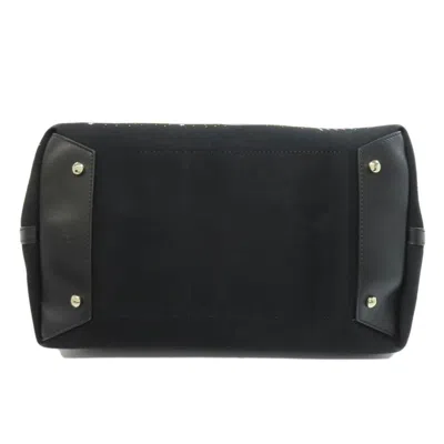 Pre-owned Christian Louboutin Black Multi-color Canvas Tote Bag ()