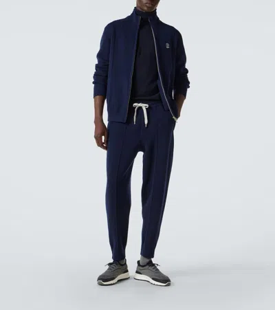 Brunello Cucinelli Sneakers In Blue