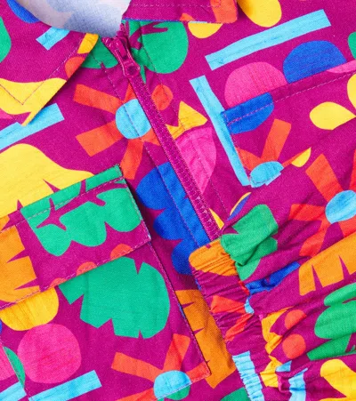 MAIS FLORES印花棉质夹克