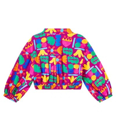 MAIS FLORES印花棉质夹克