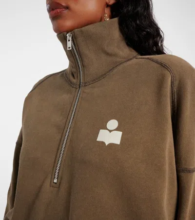 Isabel Marant Étoile Ross Sweatshirt In Green