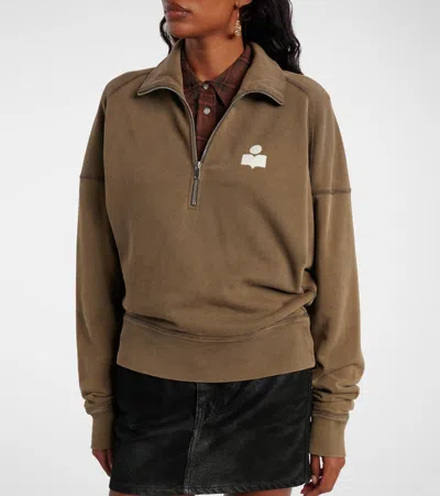 Isabel Marant Étoile Ross Sweatshirt In Green