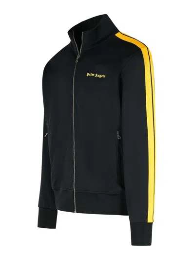 Palm Angels Classic Logo Track Jacket In Black