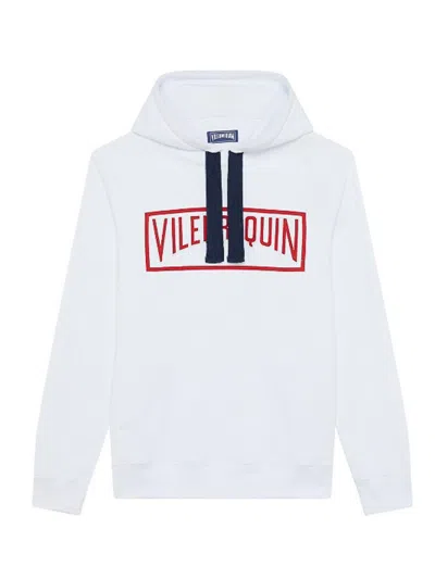 Vilebrequin Cotton Hoodie With Drawstring And Kangaroo Pocket In White