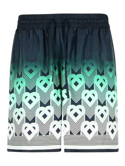 Casablanca Drawstring Shorts In Green