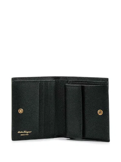 Ferragamo Gancini Wallet In Black